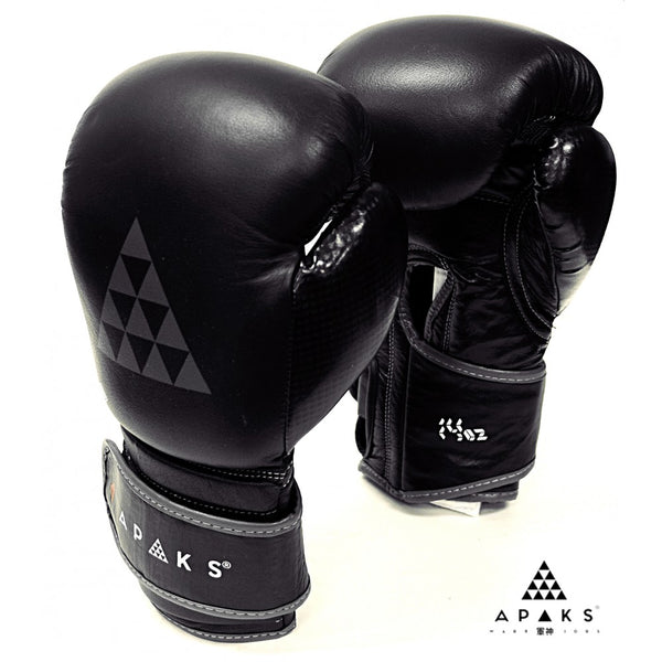 Apaks Boxing Leather Fighting Gloves